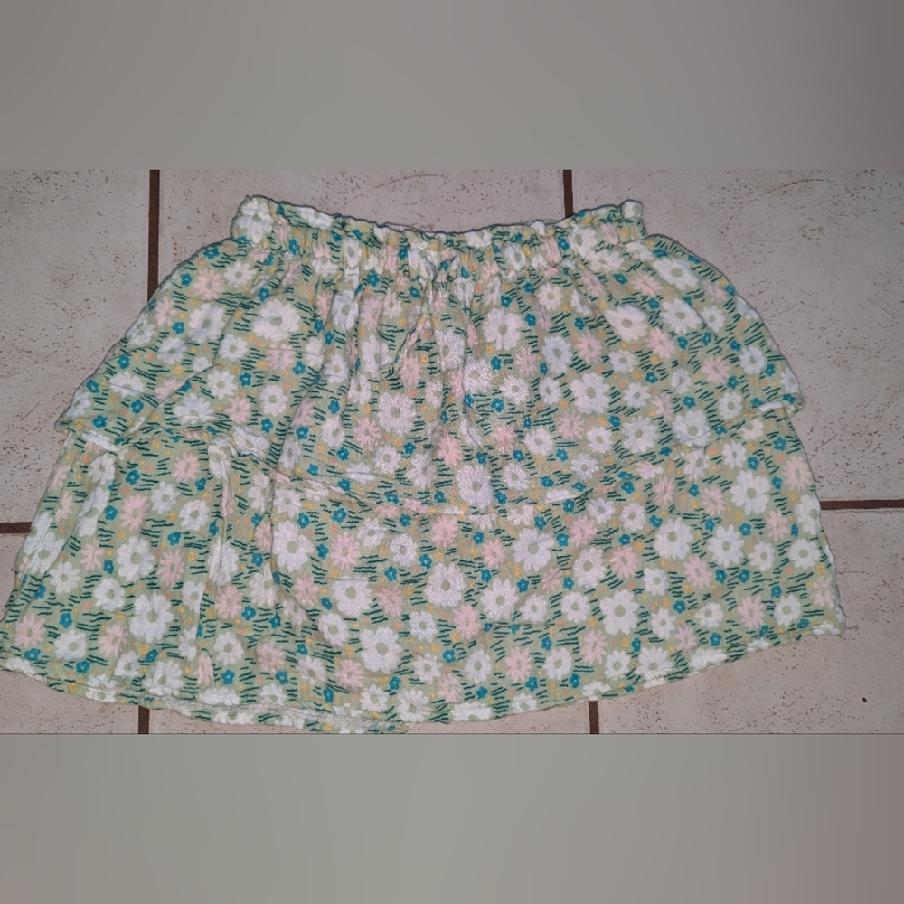 Floral A-Line Skirt